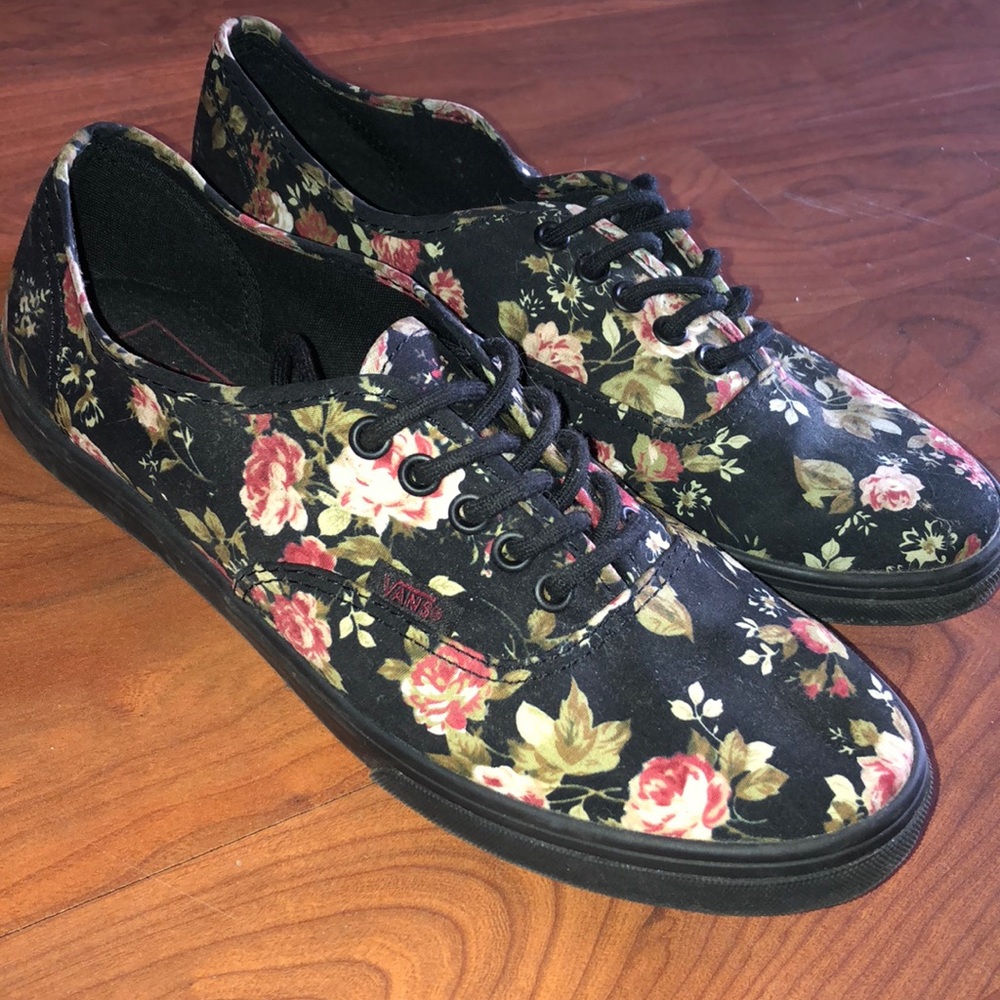 Floral Vans